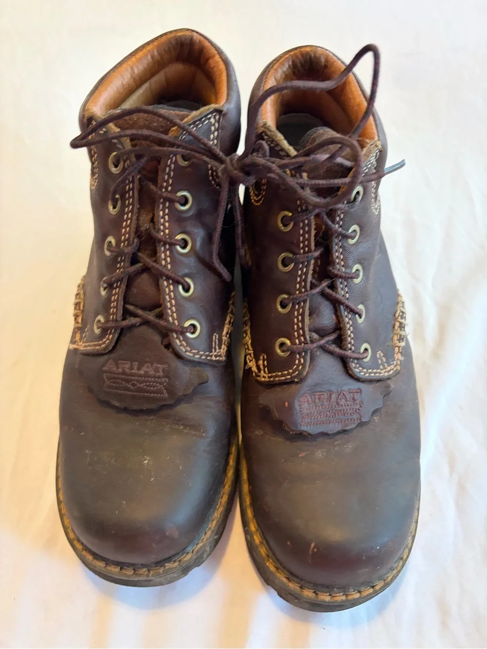 Ariat Canyon Lace-Up Leather Ankle Boots Women’s Size 7 Brown Style 10001254 177